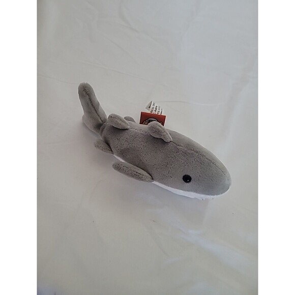 Adventure Planet Great White Shark 6" Plush Stuffed Animal Realistic Toy - Picture 7 of 12